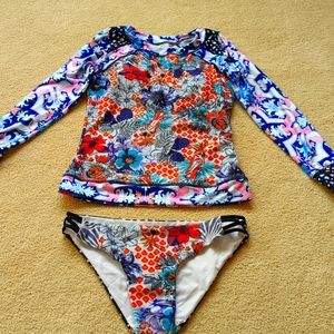 Long sleeve swim suit